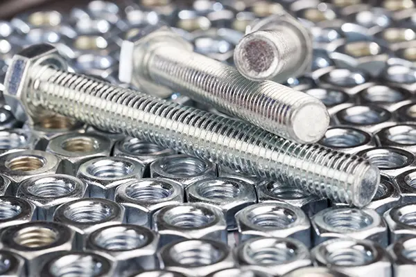 Iron nuts for use in installation and construction work